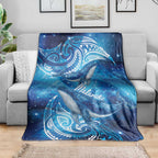 New Zealand Humpback Whale Matariki Blanket Maori New Year Taniko Niho Taniwha