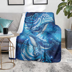 New Zealand Humpback Whale Matariki Blanket Maori New Year Taniko Niho Taniwha