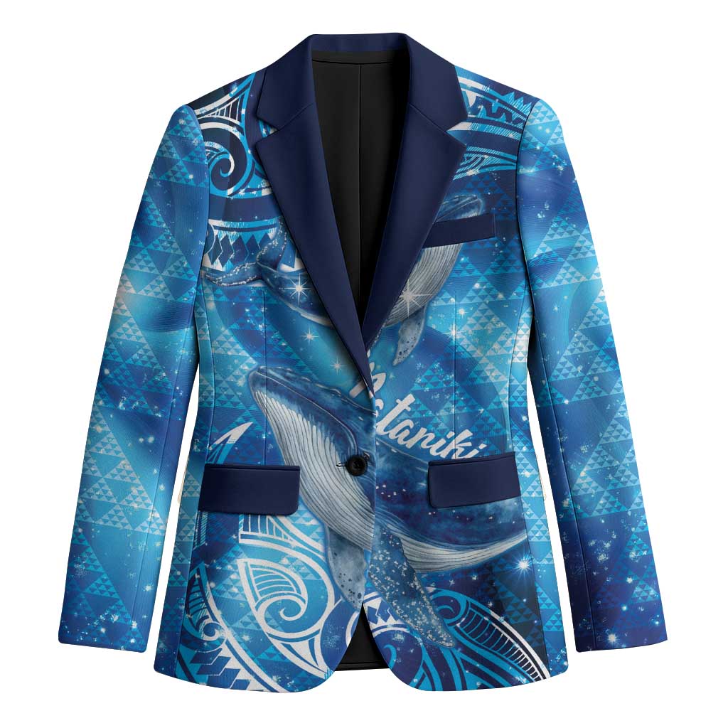 New Zealand Humpback Whale Matariki Blazer Maori New Year Taniko Niho Taniwha