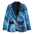 New Zealand Humpback Whale Matariki Blazer Maori New Year Taniko Niho Taniwha