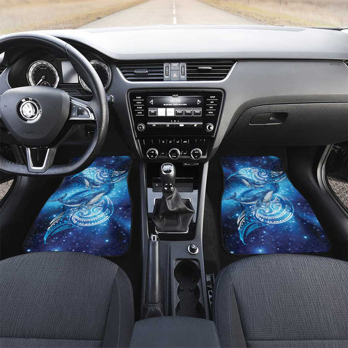 New Zealand Humpback Whale Matariki Car Mats Maori New Year Taniko Niho Taniwha