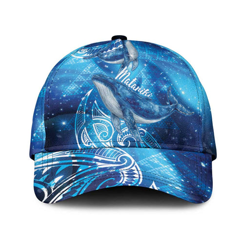 New Zealand Humpback Whale Matariki Classic Cap Maori New Year Taniko Niho Taniwha