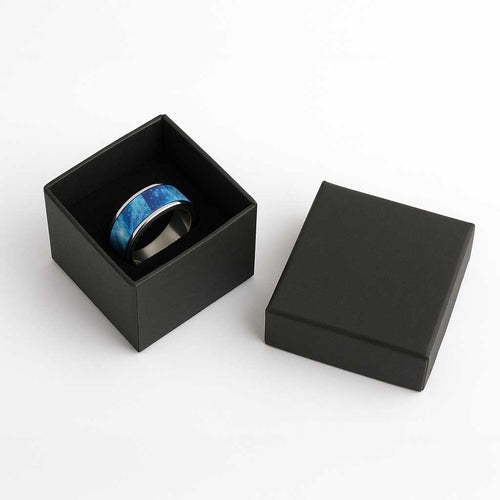 New Zealand Humpback Whale Matariki Classic Ring Maori New Year Taniko Niho Taniwha