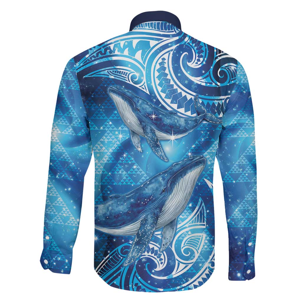 New Zealand Humpback Whale Matariki Family Matching Summer Maxi Dress and Hawaiian Shirt Maori New Year Taniko Niho Taniwha