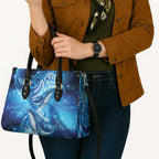 New Zealand Humpback Whale Matariki Leather Bag Maori New Year Taniko Niho Taniwha
