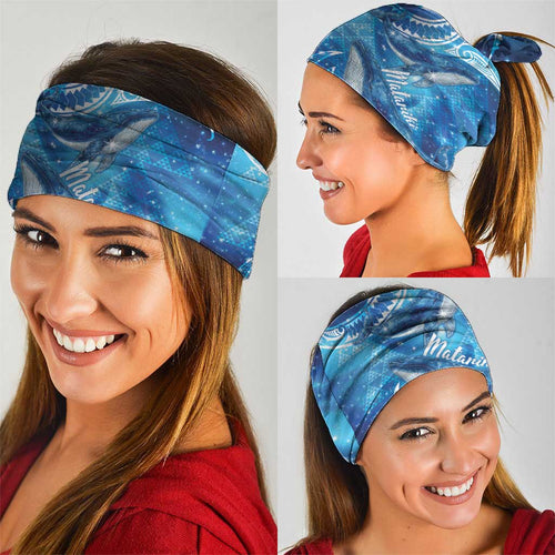 New Zealand Humpback Whale Matariki Neck Gaiter Maori New Year Taniko Niho Taniwha