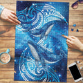 New Zealand Humpback Whale Matariki Puzzle Maori New Year Taniko Niho Taniwha