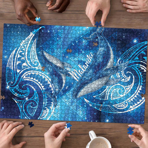 New Zealand Humpback Whale Matariki Puzzle Maori New Year Taniko Niho Taniwha