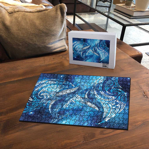 New Zealand Humpback Whale Matariki Puzzle Maori New Year Taniko Niho Taniwha
