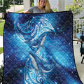 New Zealand Humpback Whale Matariki Quilt Maori New Year Taniko Niho Taniwha