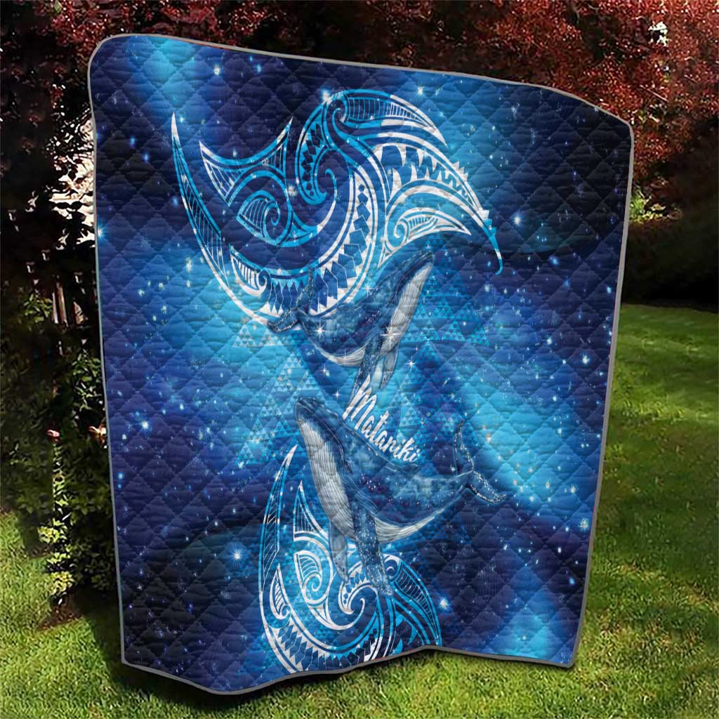 New Zealand Humpback Whale Matariki Quilt Maori New Year Taniko Niho Taniwha