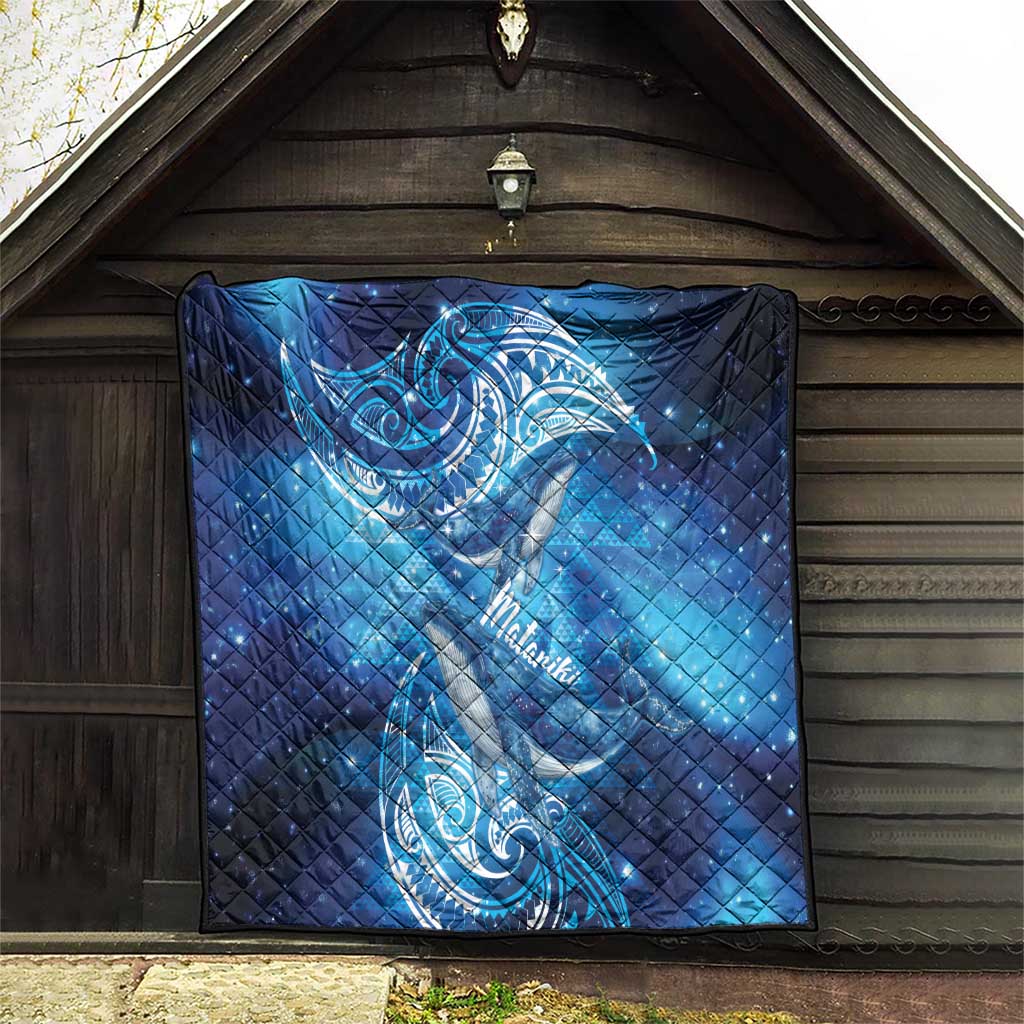 New Zealand Humpback Whale Matariki Quilt Maori New Year Taniko Niho Taniwha
