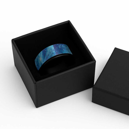 New Zealand Humpback Whale Matariki Spinner Ring Maori New Year Taniko Niho Taniwha