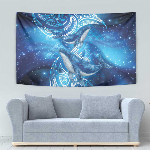 New Zealand Humpback Whale Matariki Tapestry Maori New Year Taniko Niho Taniwha