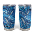 New Zealand Humpback Whale Matariki Tumbler Cup Maori New Year Taniko Niho Taniwha