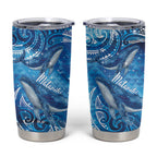 New Zealand Humpback Whale Matariki Tumbler Cup Maori New Year Taniko Niho Taniwha