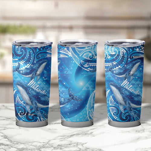 New Zealand Humpback Whale Matariki Tumbler Cup Maori New Year Taniko Niho Taniwha