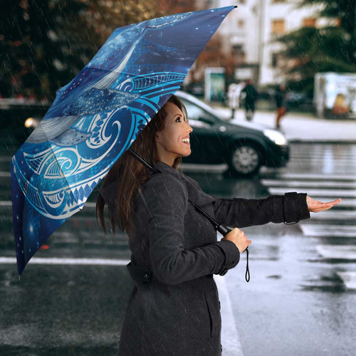 New Zealand Humpback Whale Matariki Umbrella Maori New Year Taniko Niho Taniwha