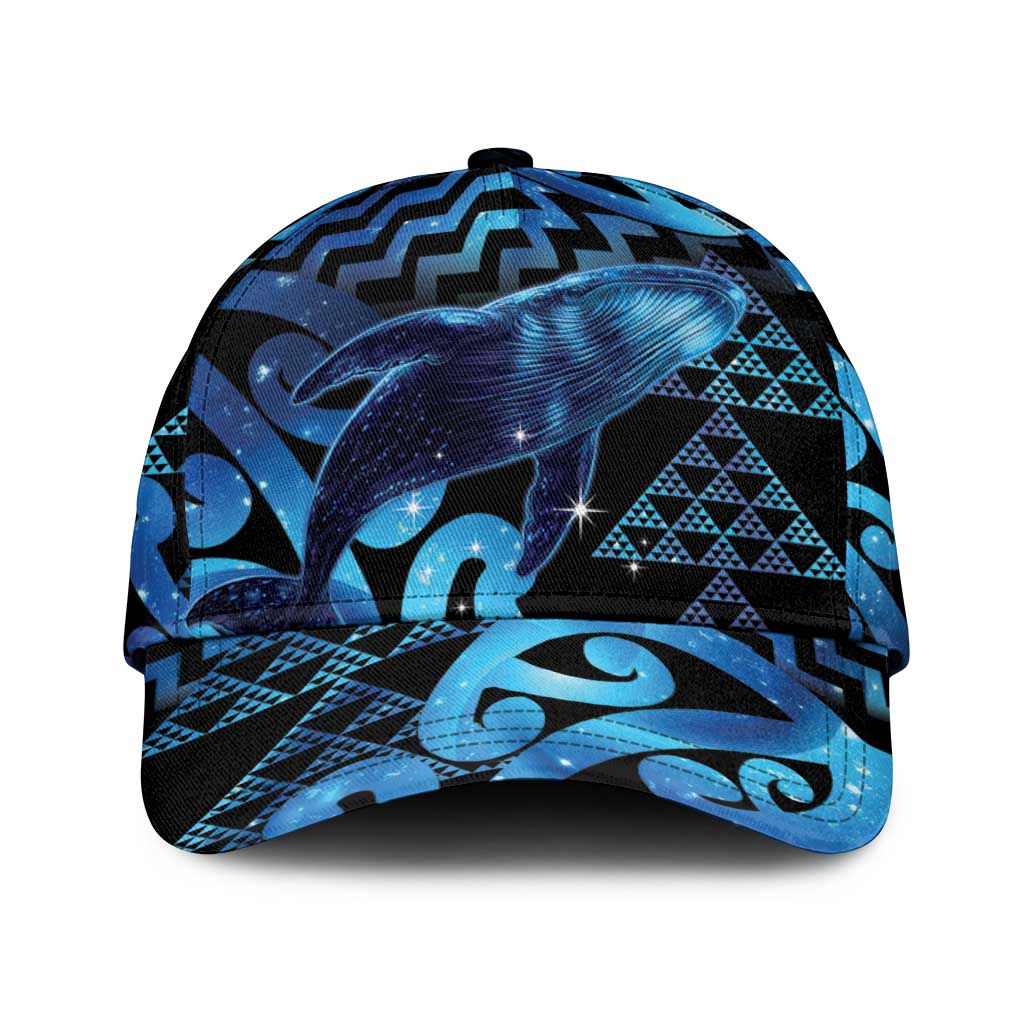 Humpback Whale Matariki New Zealand Classic Cap NZ Maori Paikea Poutama Luxury Blue