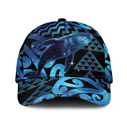 Humpback Whale Matariki New Zealand Classic Cap NZ Maori Paikea Poutama Luxury Blue