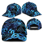 Humpback Whale Matariki New Zealand Classic Cap NZ Maori Paikea Poutama Luxury Blue