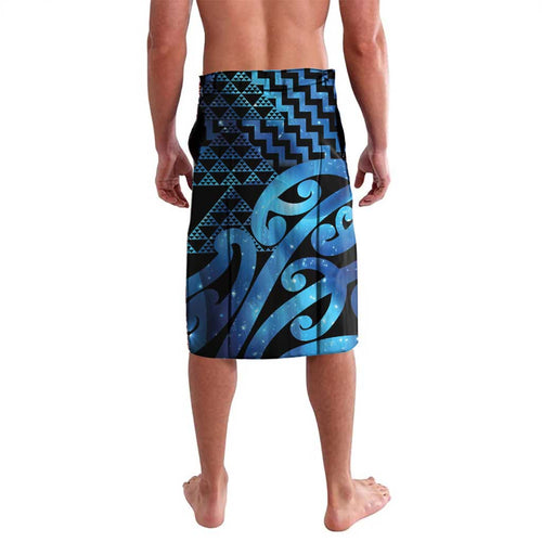 Humpback Whale Matariki New Zealand Lavalava NZ Maori Paikea Poutama Luxury Blue