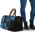 Humpback Whale Matariki New Zealand Travel Bag NZ Maori Paikea Poutama Luxury Blue