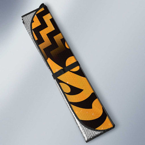 Humpback Whale Matariki New Zealand Auto Sun Shade NZ Maori Paikea Poutama Luxury Gold