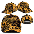 Humpback Whale Matariki New Zealand Classic Cap NZ Maori Paikea Poutama Luxury Gold