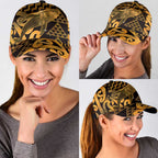 Humpback Whale Matariki New Zealand Classic Cap NZ Maori Paikea Poutama Luxury Gold