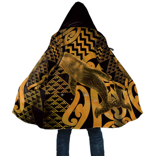 Humpback Whale Matariki New Zealand Cloak NZ Maori Paikea Poutama Luxury Gold