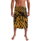 Humpback Whale Matariki New Zealand Lavalava NZ Maori Paikea Poutama Luxury Gold