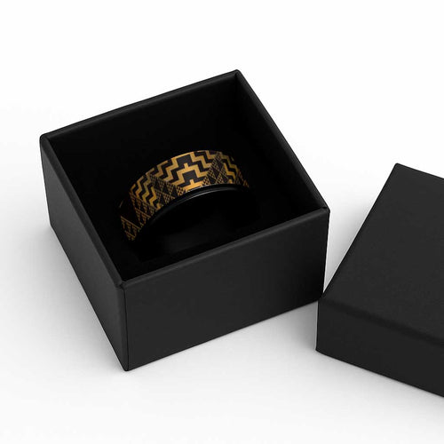 Humpback Whale Matariki New Zealand Spinner Ring NZ Maori Paikea Poutama Luxury Gold