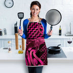 Humpback Whale Matariki New Zealand Apron NZ Maori Paikea Poutama Luxury Pink