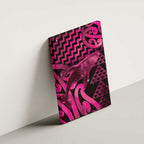 Humpback Whale Matariki New Zealand Canvas Wall Art NZ Maori Paikea Poutama Luxury Pink