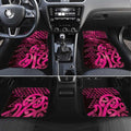 Humpback Whale Matariki New Zealand Car Mats NZ Maori Paikea Poutama Luxury Pink