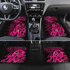 Humpback Whale Matariki New Zealand Car Mats NZ Maori Paikea Poutama Luxury Pink