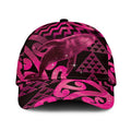 Humpback Whale Matariki New Zealand Classic Cap NZ Maori Paikea Poutama Luxury Pink
