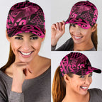Humpback Whale Matariki New Zealand Classic Cap NZ Maori Paikea Poutama Luxury Pink