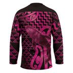 Humpback Whale Matariki New Zealand Hockey Jersey NZ Maori Paikea Poutama Luxury Pink
