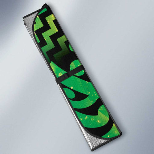 Humpback Whale Matariki New Zealand Auto Sun Shade NZ Maori Paikea Poutama Luxury Green