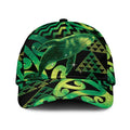 Humpback Whale Matariki New Zealand Classic Cap NZ Maori Paikea Poutama Luxury Green