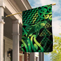 Humpback Whale Matariki New Zealand Garden Flag NZ Maori Paikea Poutama Luxury Green