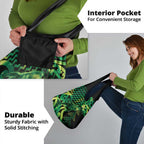 Humpback Whale Matariki New Zealand Grocery Bag NZ Maori Paikea Poutama Luxury Green