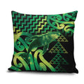 Humpback Whale Matariki New Zealand Pillow Cover NZ Maori Paikea Poutama Luxury Green