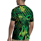 Humpback Whale Matariki New Zealand Rugby Jersey NZ Maori Paikea Poutama Luxury Green