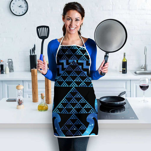 Taniko Motifs Matariki New Zealand Apron NZ Niho Taniwha Poutama