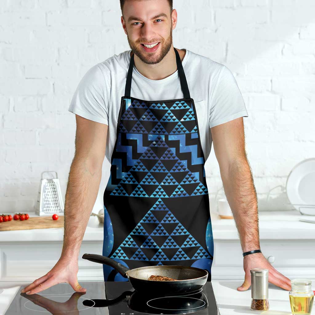 Taniko Motifs Matariki New Zealand Apron NZ Niho Taniwha Poutama
