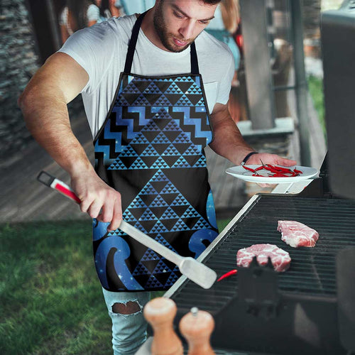 Taniko Motifs Matariki New Zealand Apron NZ Niho Taniwha Poutama