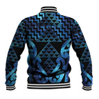 Taniko Motifs Matariki New Zealand Baseball Jacket NZ Niho Taniwha Poutama